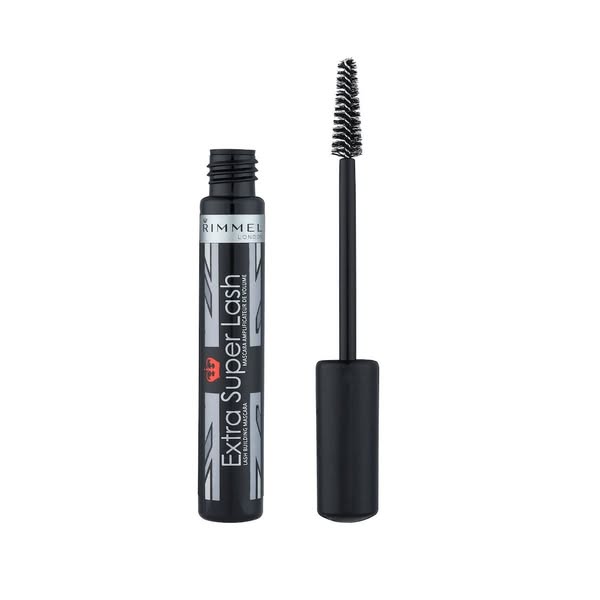 Rimmel, Extra Super Lash, pogrubiający tusz do rzęs – Black-Brown, 8 ml