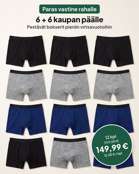 12 bokseria 149,99 €