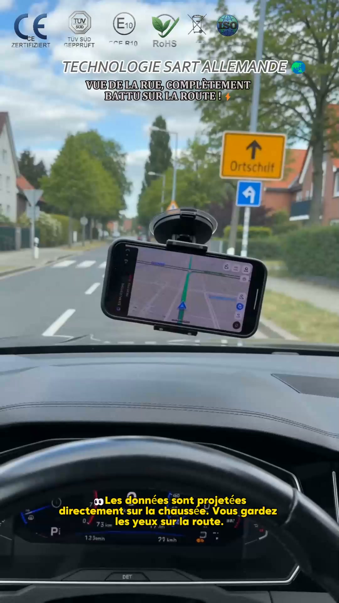 Un simple coup d'œil au téléphone = 60 mètres en aveugle ! Arrêtez ça maintenant