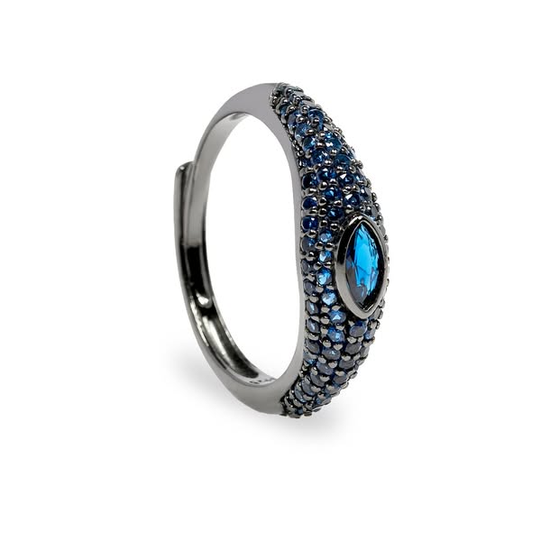Anello Eye Ton Sur Ton - Black