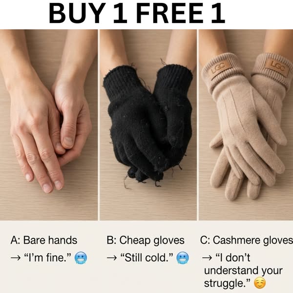 Marielle Cashmere Gloves - Buy 1 Get 1 Free