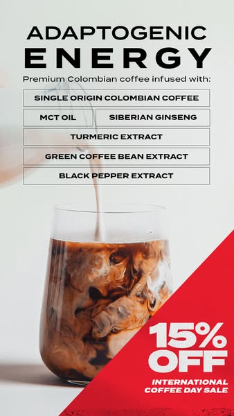 5 Ingredients. 1 Powerful Cup.