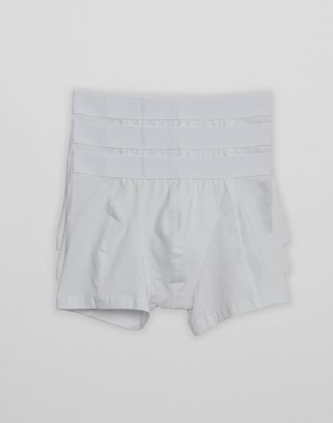 Jack & Jones - Jacwaistband Trunks 3 Pack Noos - White White - White