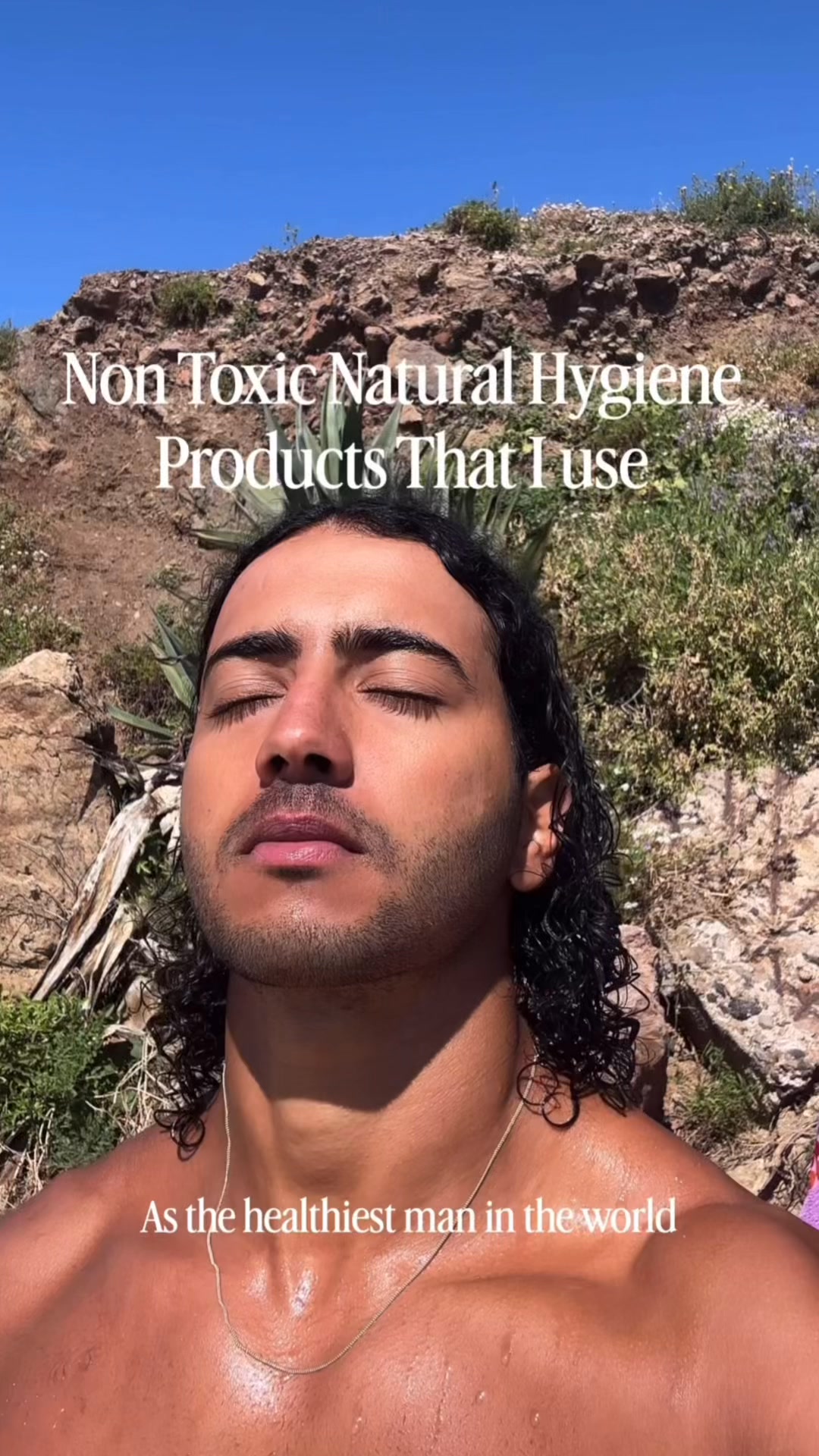 Hygiene routine as The Healthiest Man in The World