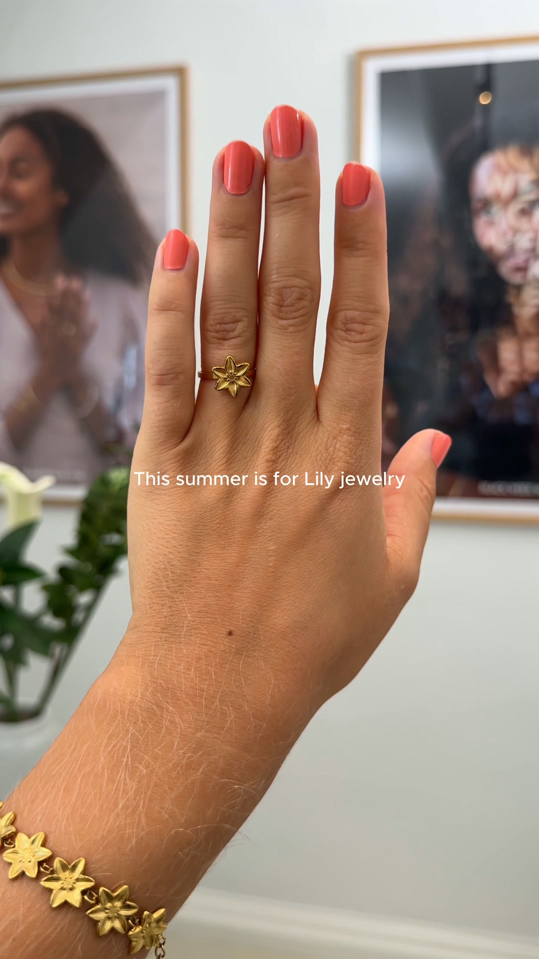 GRATIS Lily Ring | Køb 1, få den med