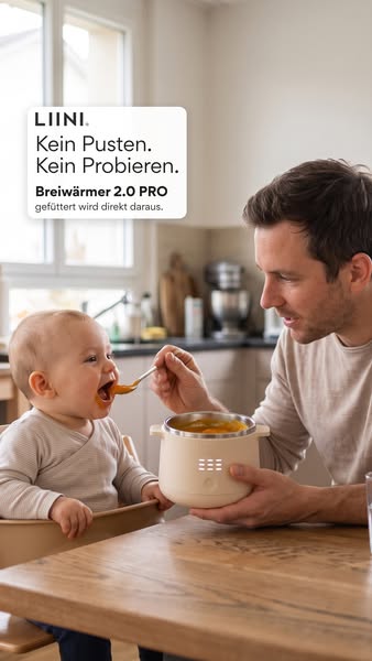 Warmer Brei, ohne Fragen.
