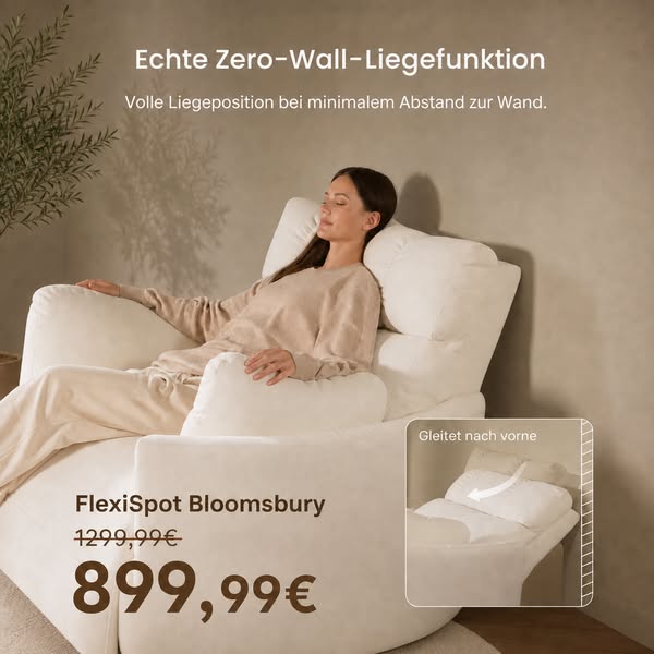 Relaxsofa für zwei — 400 € sparen