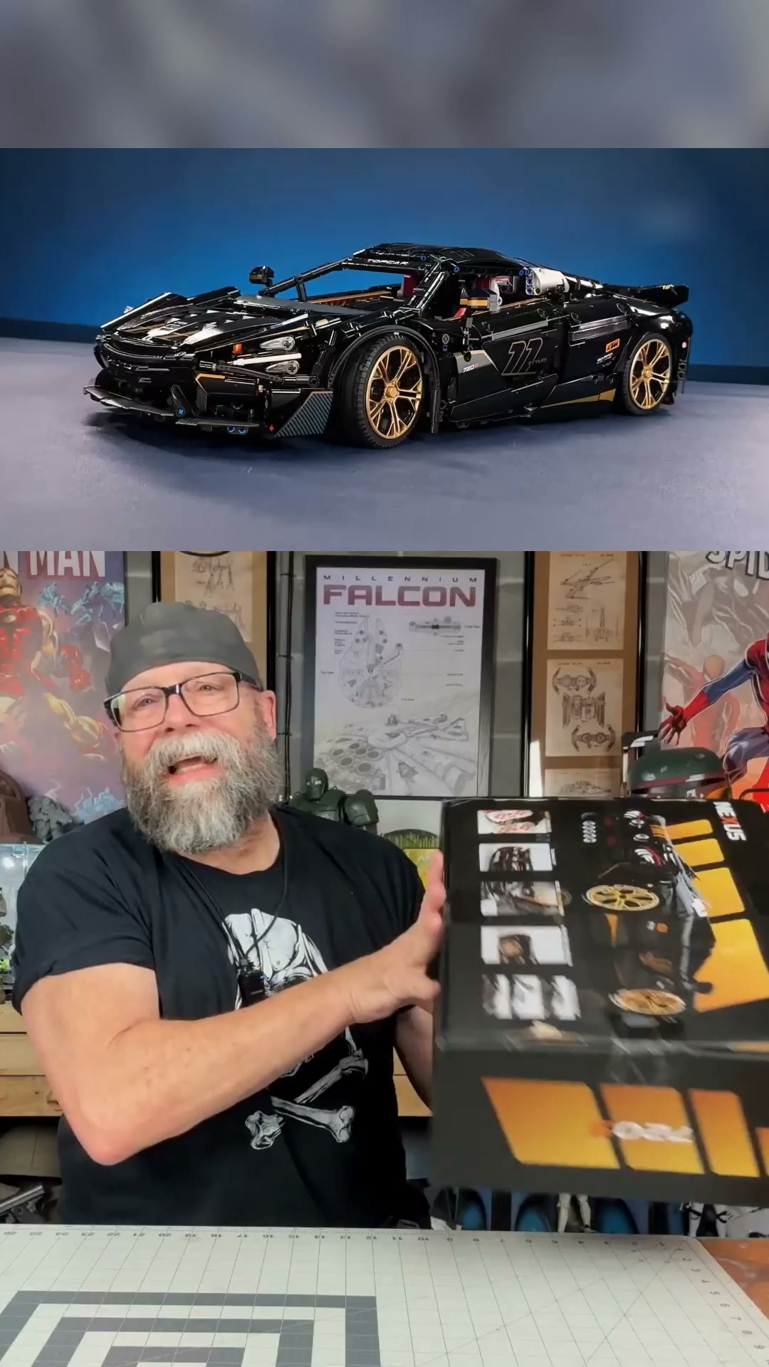 3,658 Pieces. 1:8 Scale. It Drives.