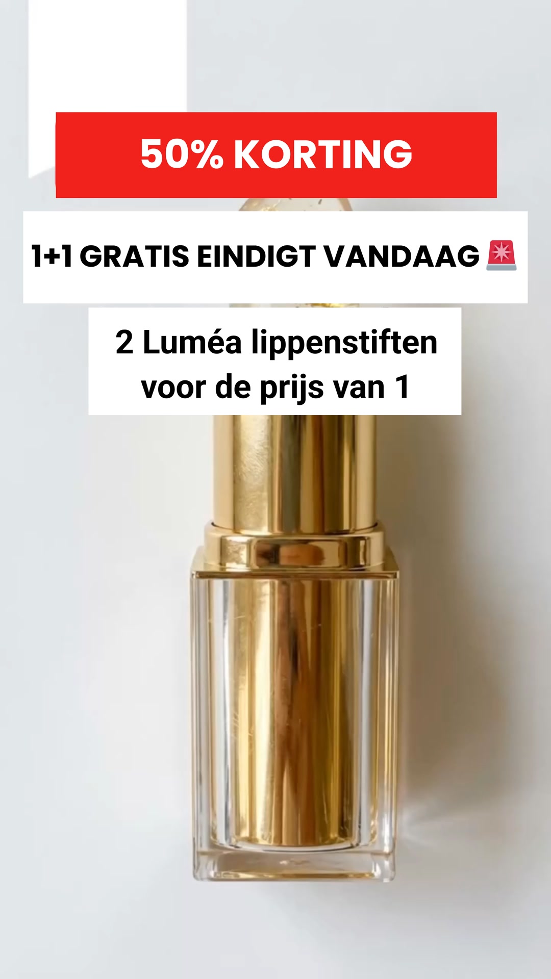 1+1 GRATIS actie tijdelijk beschikbaar