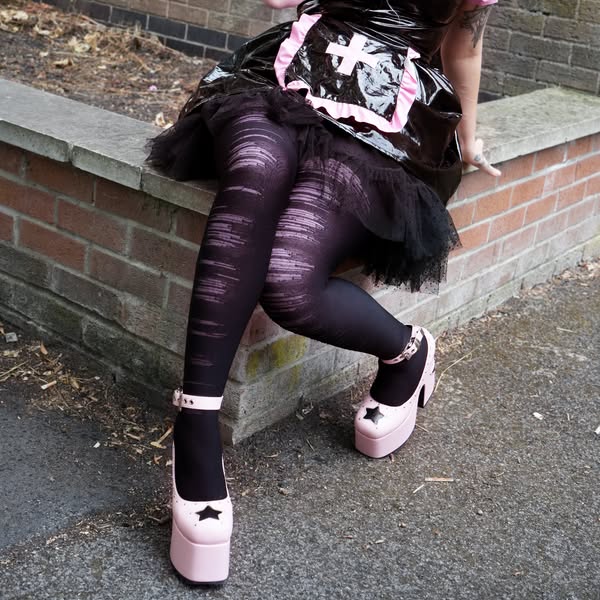 Halloween tights, built to last