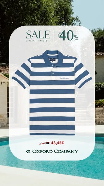 Polo Κοντό Μανίκι Regular Fit Ριγέ