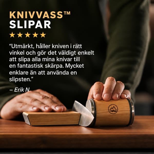 Vassa knivar på några sekunder