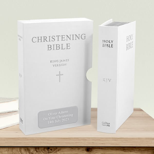 Personalised Christening Bible | Christening | Paper | Gifts for Babies