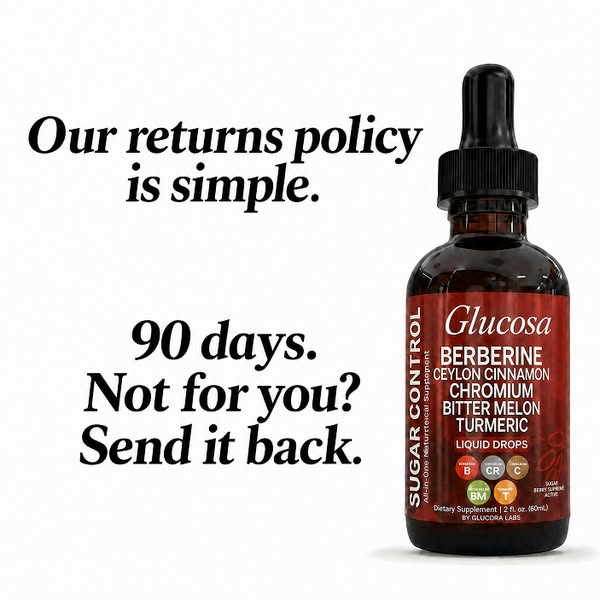 Metformin Only Does Half the Job. Glucosa Does the Rest.