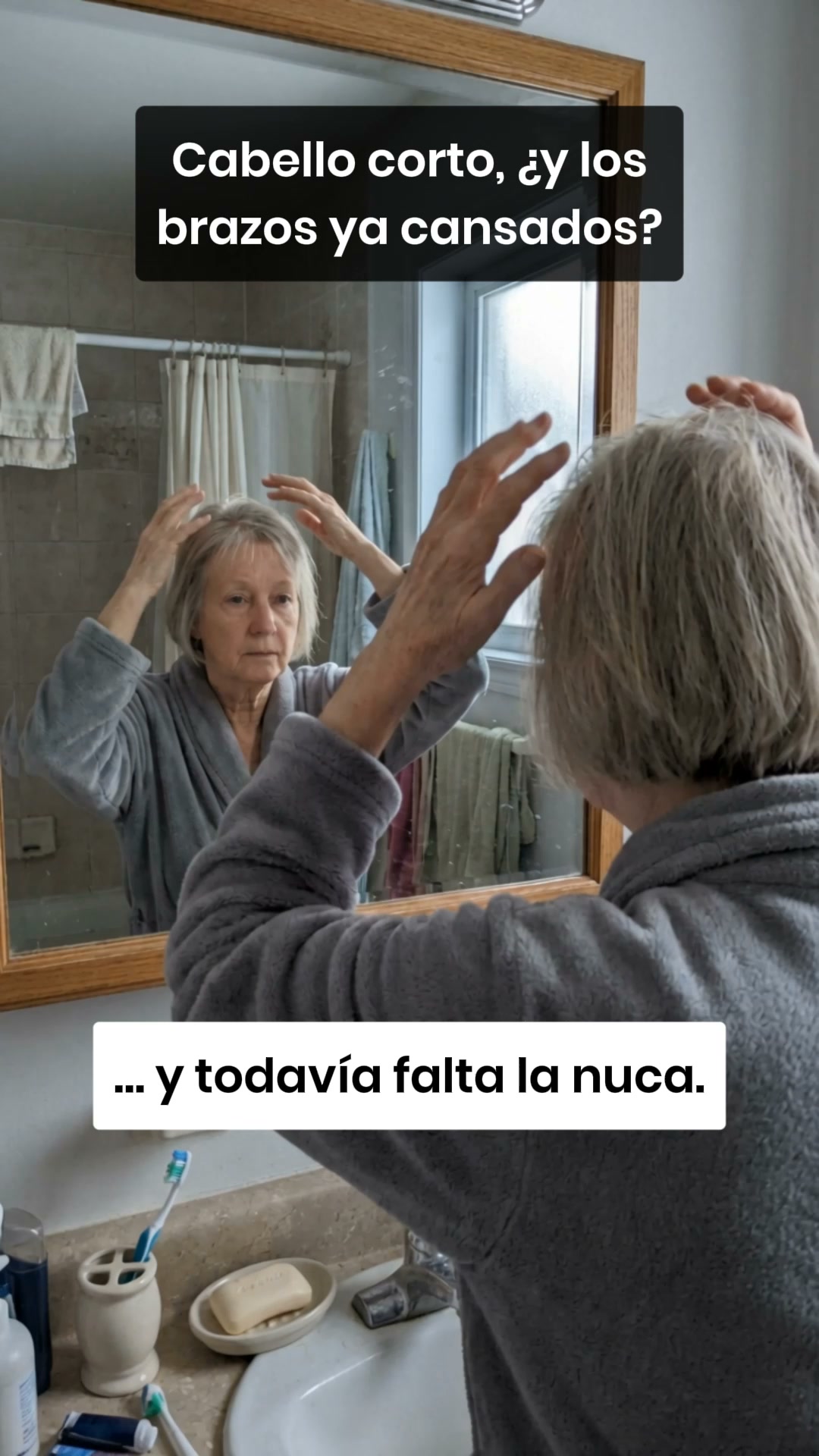 Diseñado para el cabello corto