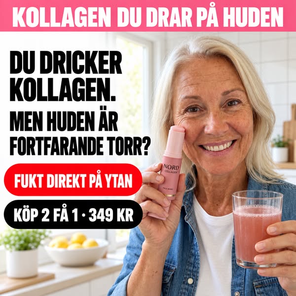 Kollagen du drar på huden