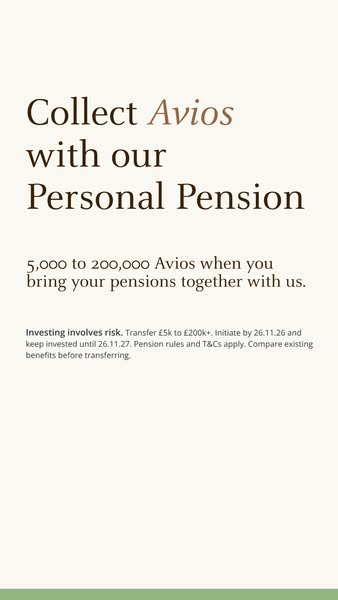 Move your pensions somewhere more rewarding