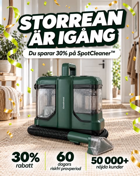 Spara 30% på SpotCleaner™