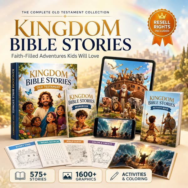 PLR Kids Bible Stories with Resell Rights (Kingdom Kids Old Testament)