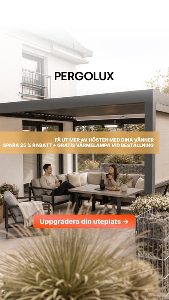 Sista chansen: Gör uteplatsen redo för hösten!