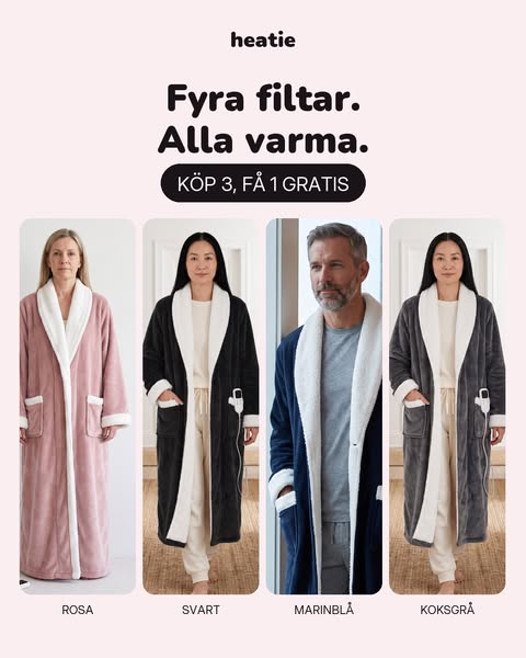 Vinterrea: värmefilten du bär