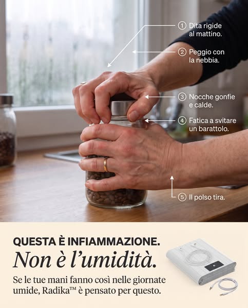 Non è la pioggia a farti male alle ossa