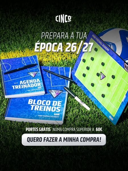 Cinco Campanha Pré-Época 26-27 | CINCO Clipboards