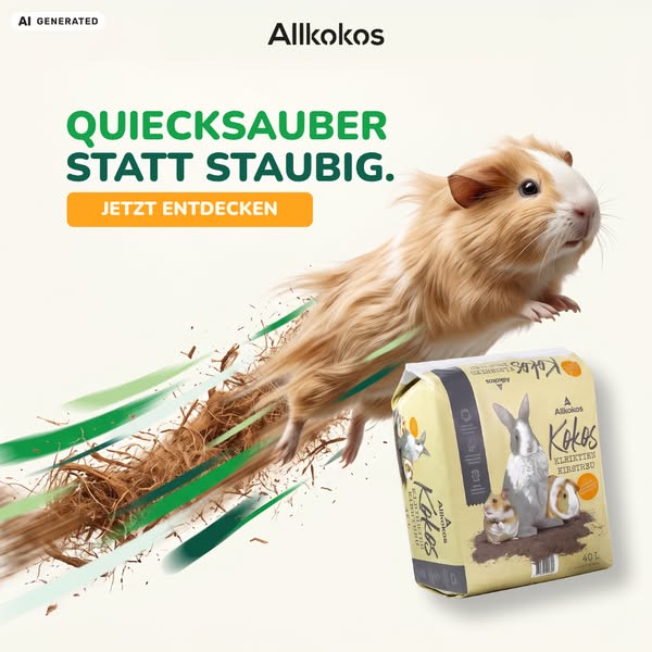 Käfig sauber machen gehört dazu. Muss aber nicht ständig nötig sein.