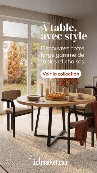 Meuble salle à manger : tables et chaises
