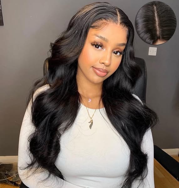 [Grade A] "Real Scalp" Silk Top Full Lace Wigs 100% Hand-Tied, Brazilian Virgin Human Hair Body Wave$270