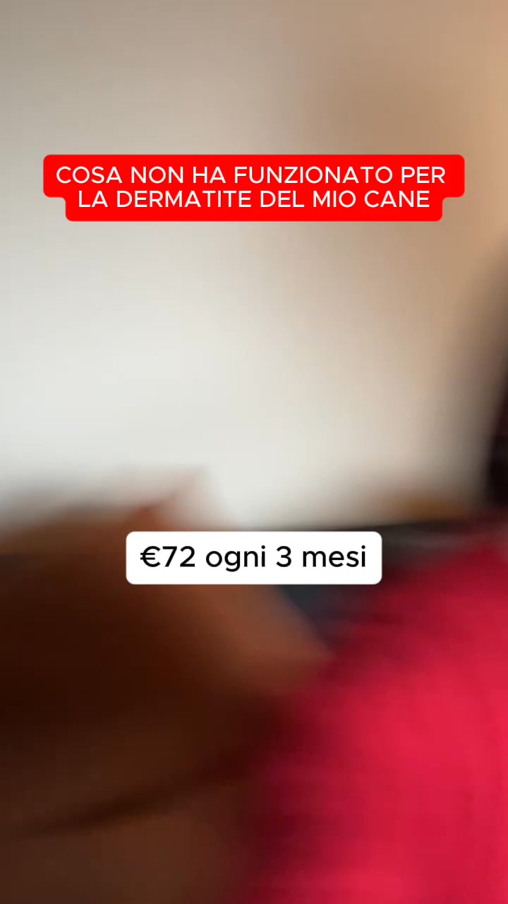 Stop al prurito e alla perdita di pelo