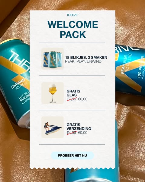 Free Thrive Glass + Shipping
