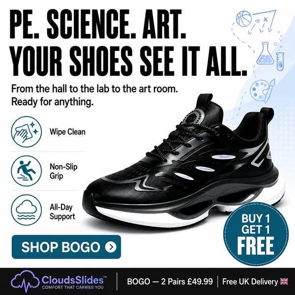2 Pairs For £49.99 · Built For 12-Hour Shifts