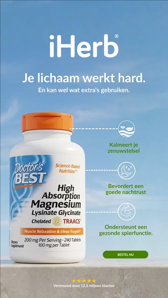 Magnesium. Vertrouwd door experts. Thuisbezorgd.