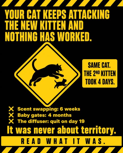Read This If Your Resident Cat is Hurting Your New Kitten