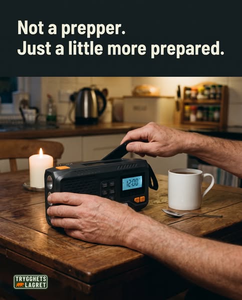 Not a prepper. Just a little more prepared.