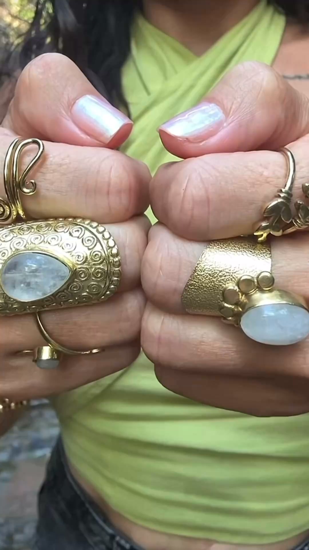 moonstone rings i’m obsessed with
