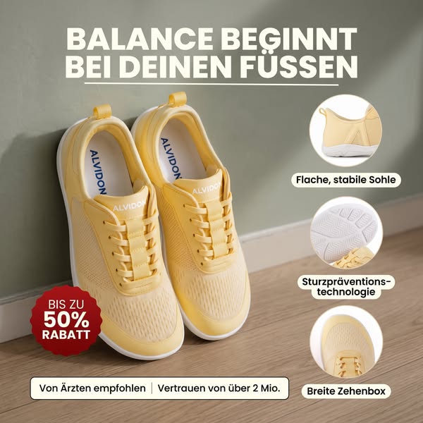 Barfußschuhe für bessere Stabilität
