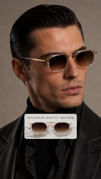Step into confidence with our handcrafted acetate frames, designed to stand out.