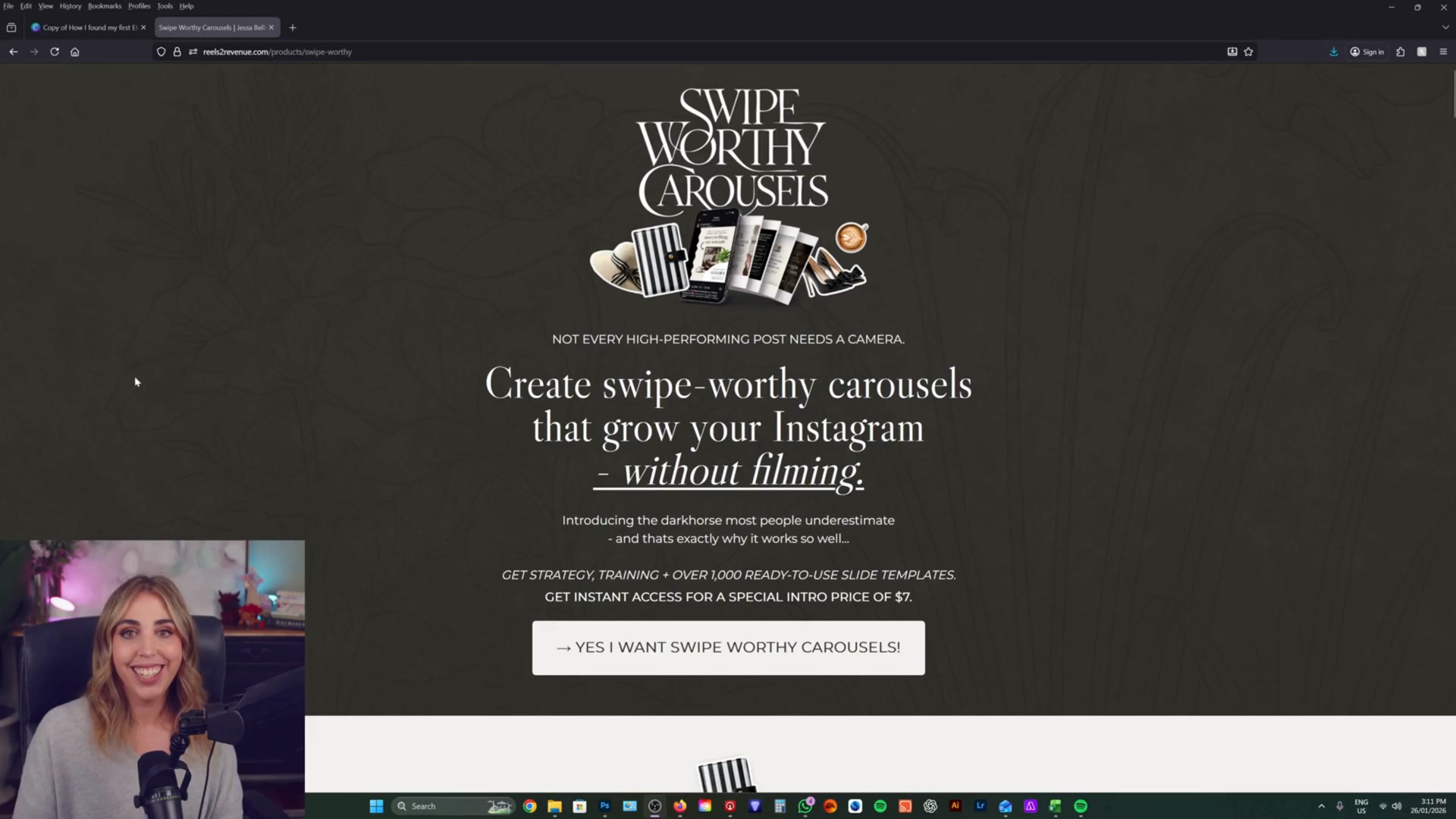 Create swipe-worthy carousels