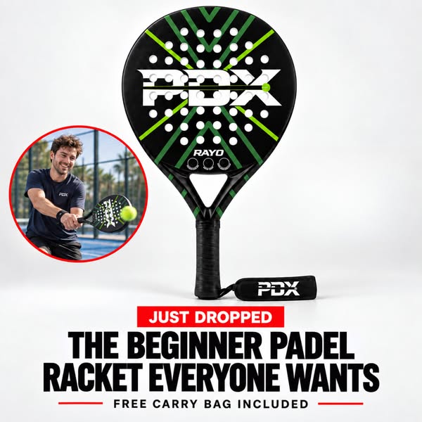 THE PADEL RACKET BEGINNERS LOVE