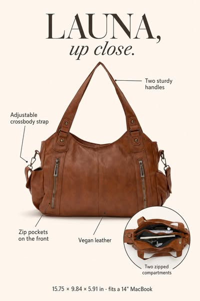 One bag. Two shapes. Endless days.