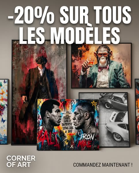 Top ventes | Corner of Art
