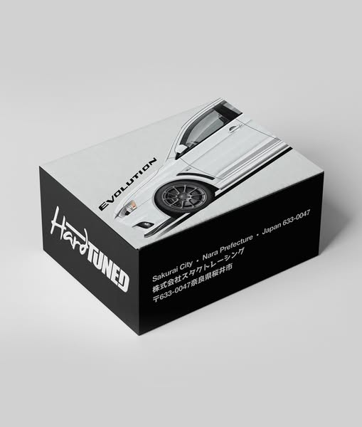 Hardtuned Mitsubishi EVO 10 Bundle - Gift Box - Discounted, XL / Red