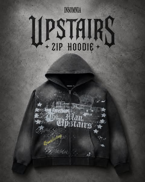 Upstairs Zip Hoodie