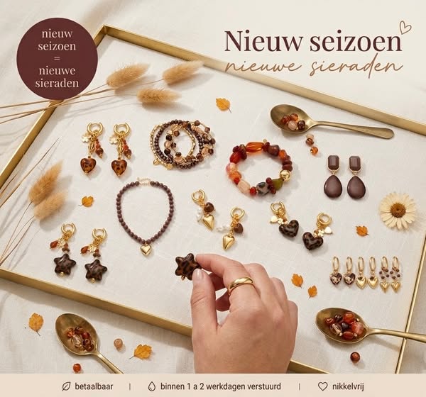 Nieuw seizoen, nieuwe sieraden!