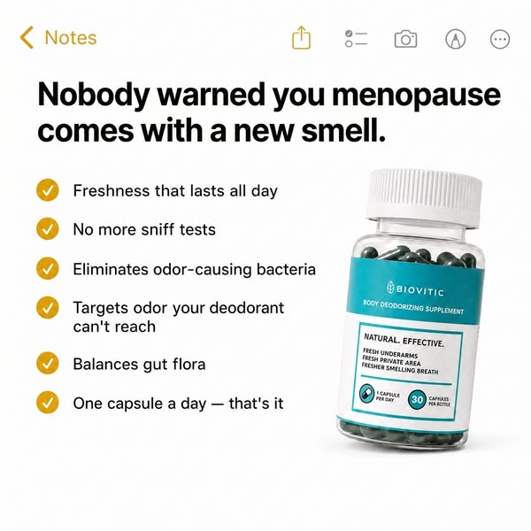 Menopause Odor Gone.