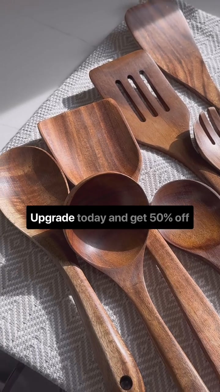 Safer, Smarter Utensils—50% Off Today!