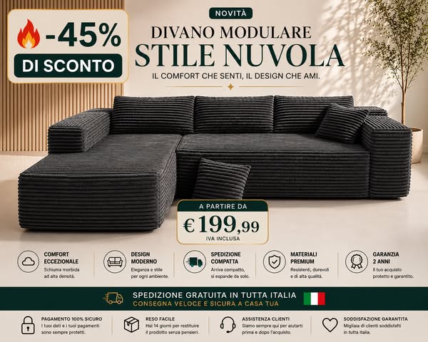 Divano Modulare Milano