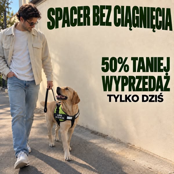 Do 50% taniej – szelki PSIKROK